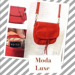 Moda Luxe Brooks Crossbody Bag - Coral